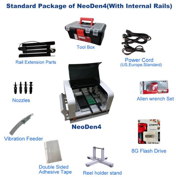 Pick And Place Machine NeoDen4 With Rails 1