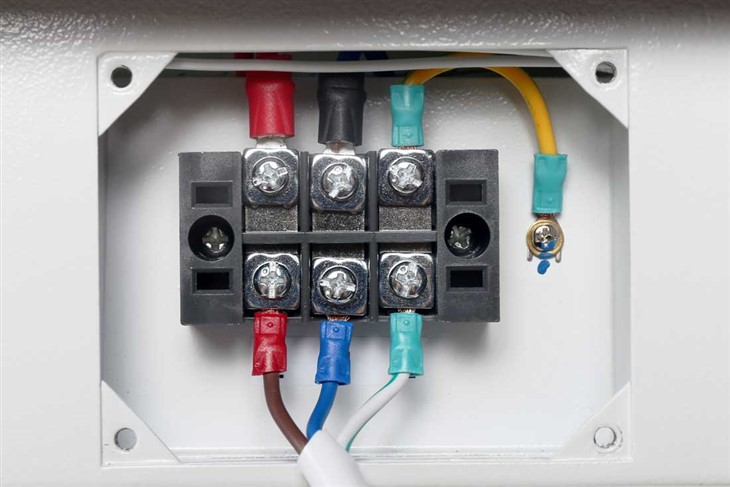 NeoDen IN6 reflow soldering machine power supply connection